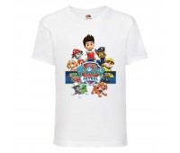 Футболка детская Щенячий патруль (Paw Patrol) белая (puppies-2-white) размер 104 см Футболка детская Щенячий патруль (Paw Patrol) белая (puppies-2-white) размер 104 см