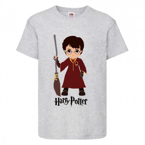 Футболка детская Гарри Поттер 011 (Harry Potter) серая (HPO gr 011) 128 см Футболка детская Гарри Поттер 011 (Harry Potter) серая (HPO gr 011) 128 см