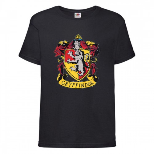 Футболка детская Гарри Поттер 005 (Harry Potter) черная (HPO blc 005) 128 см Футболка детская Гарри Поттер 005 (Harry Potter) черная (HPO blc 005) 128 см