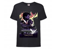 Футболка детская Гарри Поттер 006 (Harry Potter) черная (HPO blc 006) 128 см Футболка детская Гарри Поттер 006 (Harry Potter) черная (HPO blc 006) 128 см