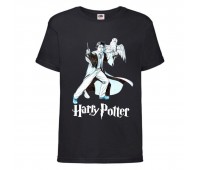 Футболка детская Гарри Поттер 007 (Harry Potter) черная (HPO blc 007) 128 см Футболка детская Гарри Поттер 007 (Harry Potter) черная (HPO blc 007) 128 см