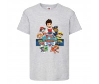 Футболка детская Щенячий патруль (Paw Patrol) серая (puppies-2-gray) размер 104 см Футболка детская Щенячий патруль (Paw Patrol) серая (puppies-2-gray) размер 104 см