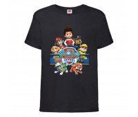 Футболка детская Щенячий патруль (Paw Patrol) черная (puppies-2-black) размер 116 см Футболка детская Щенячий патруль (Paw Patrol) черная (puppies-2-black) размер 116 см