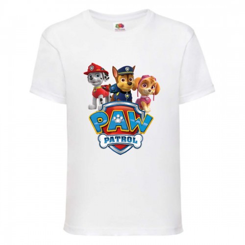 Футболка детская Щенячий патруль (Paw Patrol) белая (puppies-5-white) размер 98 см Футболка детская Щенячий патруль (Paw Patrol) белая (puppies-5-white) размер 98 см