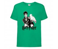 Футболка детская Гарри Поттер 010 (Harry Potter) зеленая (HPO grn 010) 128 см Футболка детская Гарри Поттер 010 (Harry Potter) зеленая (HPO grn 010) 128 см