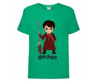 Футболка детская Гарри Поттер 011 (Harry Potter) зеленая (HPO grn 011) 128 см Футболка детская Гарри Поттер 011 (Harry Potter) зеленая (HPO grn 011) 128 см
