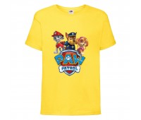 Футболка детская Щенячий патруль (Paw Patrol) желтая (puppies-5-yellow) размер 104 см Футболка детская Щенячий патруль (Paw Patrol) желтая (puppies-5-yellow) размер 104 см