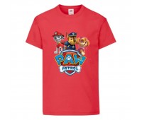 Футболка детская Щенячий патруль (Paw Patrol) красная (puppies-5-red) размер 104 см Футболка детская Щенячий патруль (Paw Patrol) красная (puppies-5-red) размер 104 см