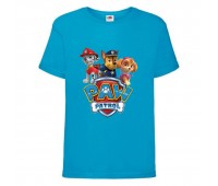 Футболка детская Щенячий патруль (Paw Patrol) голубая (puppies-5-blue) размер 104 см Футболка детская Щенячий патруль (Paw Patrol) голубая (puppies-5-blue) размер 104 см