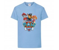 Футболка детская Щенячий патруль (Paw Patrol) светло-голубая (puppies-5-blue) размер 116 см Футболка детская Щенячий патруль (Paw Patrol) светло-голубая (puppies-5-blue) размер 116 см