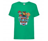 Футболка детская Щенячий патруль (Paw Patrol) зеленая (puppies-5-green) размер 104 см Футболка детская Щенячий патруль (Paw Patrol) зеленая (puppies-5-green) размер 104 см