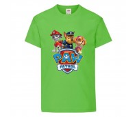 Футболка детская Щенячий патруль (Paw Patrol) светло-зеленая (puppies-5-green) размер 128 см Футболка детская Щенячий патруль (Paw Patrol) светло-зеленая (puppies-5-green) размер 128 см