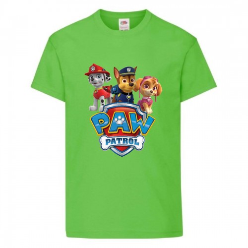 Футболка детская Щенячий патруль (Paw Patrol) светло-зеленая (puppies-5-green) размер 104 см Футболка детская Щенячий патруль (Paw Patrol) светло-зеленая (puppies-5-green) размер 104 см