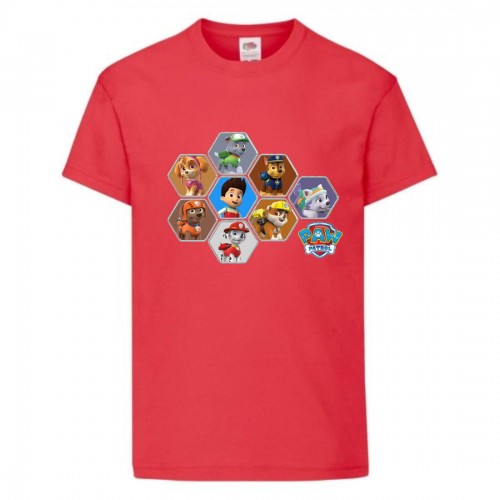Футболка детская Щенячий патруль (Paw Patrol) красная (puppies-6-red) размер 104 см Футболка детская Щенячий патруль (Paw Patrol) красная (puppies-6-red) размер 104 см