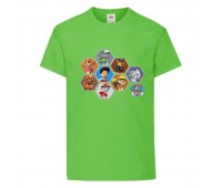 Футболка детская Щенячий патруль (Paw Patrol) светло-зеленая (puppies-6-green) размер 128 см Футболка детская Щенячий патруль (Paw Patrol) светло-зеленая (puppies-6-green) размер 128 см