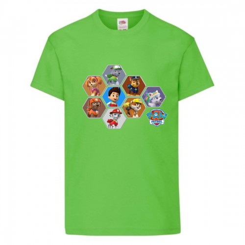 Футболка детская Щенячий патруль (Paw Patrol) светло-зеленая (puppies-6-green) размер 128 см Футболка детская Щенячий патруль (Paw Patrol) светло-зеленая (puppies-6-green) размер 128 см