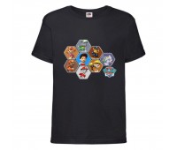 Футболка детская Щенячий патруль (Paw Patrol) черная (puppies-6-black) размер 116 см Футболка детская Щенячий патруль (Paw Patrol) черная (puppies-6-black) размер 116 см