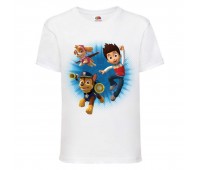 Футболка детская Щенячий патруль (Paw Patrol) белая (puppies-7-white) размер 128 см Футболка детская Щенячий патруль (Paw Patrol) белая (puppies-7-white) размер 128 см