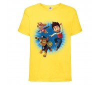 Футболка детская Щенячий патруль (Paw Patrol) желтая (puppies-7-yellow) размер 104 см Футболка детская Щенячий патруль (Paw Patrol) желтая (puppies-7-yellow) размер 104 см