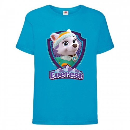 Футболка детская Щенячий патруль (Paw Patrol) голубая (everest-2-blue) размер 128 см Футболка детская Щенячий патруль (Paw Patrol) голубая (everest-2-blue) размер 128 см