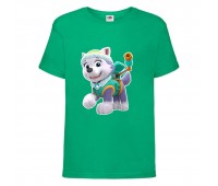 Футболка детская Щенячий патруль (Paw Patrol) зеленая (everest-green) размер 104 см Футболка детская Щенячий патруль (Paw Patrol) зеленая (everest-green) размер 104 см