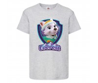 Футболка детская Щенячий патруль (Paw Patrol) серая (everest-2-gray) размер 128 см Футболка детская Щенячий патруль (Paw Patrol) серая (everest-2-gray) размер 128 см