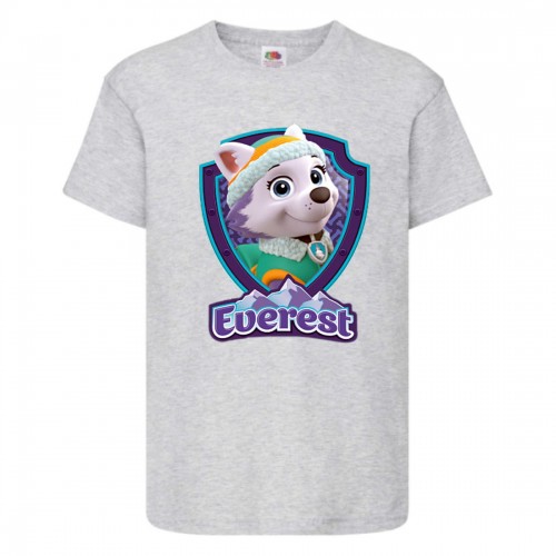 Футболка детская Щенячий патруль (Paw Patrol) серая (everest-2-gray) размер 128 см Футболка детская Щенячий патруль (Paw Patrol) серая (everest-2-gray) размер 128 см