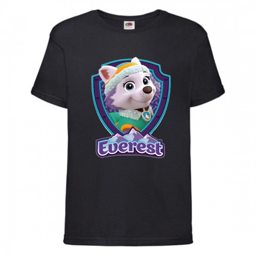 Футболка детская Щенячий патруль (Paw Patrol) черная (everest-2-black) размер 128 см Футболка детская Щенячий патруль (Paw Patrol) черная (everest-2-black) размер 128 см