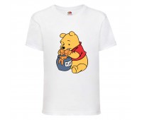 Футболка детская Винни Пух 004 (Winnie Pooh) белая (WIP wh 004) 98 см Футболка детская Винни Пух 004 (Winnie Pooh) белая (WIP wh 004) 98 см