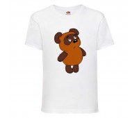 Футболка детская Винни Пух 009 (Winnie Pooh) белая (WIP wh 009) 98 см Футболка детская Винни Пух 009 (Winnie Pooh) белая (WIP wh 009) 98 см