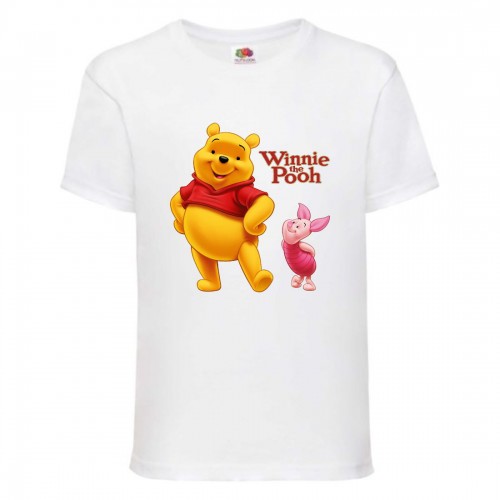 Футболка детская Винни Пух 019 (Winnie Pooh) белая (WIP wh 019) 98 см Футболка детская Винни Пух 019 (Winnie Pooh) белая (WIP wh 019) 98 см