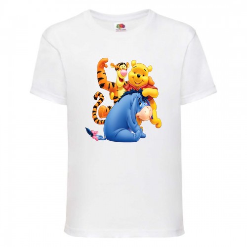 Футболка детская Винни Пух 022 (Winnie Pooh) белая (WIP wh 022) 164 см Футболка детская Винни Пух 022 (Winnie Pooh) белая (WIP wh 022) 164 см