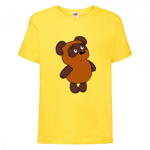 Футболка детская Винни Пух 009 (Winnie Pooh) желтая (WIP yel 009) 164 см Футболка детская Винни Пух 009 (Winnie Pooh) желтая (WIP yel 009) 164 см