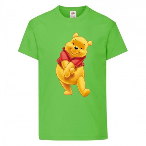 Футболка детская Винни Пух 016 (Winnie Pooh) светлозеленая (WIP lgrn 016) 128 см Футболка детская Винни Пух 016 (Winnie Pooh) светлозеленая (WIP lgrn 016) 128 см