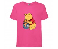 Футболка детская Винни Пух 004 (Winnie Pooh) розовая (WIP pnc 004) 164 см Футболка детская Винни Пух 004 (Winnie Pooh) розовая (WIP pnc 004) 164 см