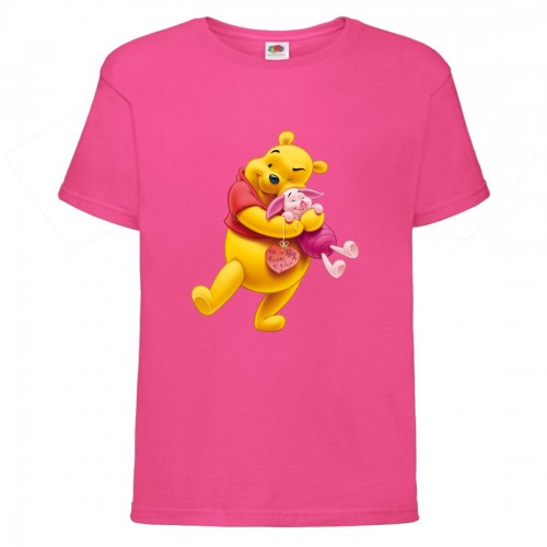 Футболка детская Винни Пух 011 (Winnie Pooh) розовая (WIP pnc 011) 104 см Футболка детская Винни Пух 011 (Winnie Pooh) розовая (WIP pnc 011) 104 см