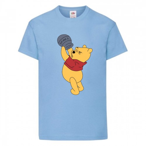 Футболка детская Винни Пух 003 (Winnie Pooh) голубая (WIP lbl 003) 128 см Футболка детская Винни Пух 003 (Winnie Pooh) голубая (WIP lbl 003) 128 см