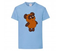 Футболка детская Винни Пух 009 (Winnie Pooh) голубая (WIP lbl 009) 164 см Футболка детская Винни Пух 009 (Winnie Pooh) голубая (WIP lbl 009) 164 см
