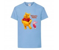 Футболка детская Винни Пух 019 (Winnie Pooh) голубая (WIP lbl 019) 164 см Футболка детская Винни Пух 019 (Winnie Pooh) голубая (WIP lbl 019) 164 см