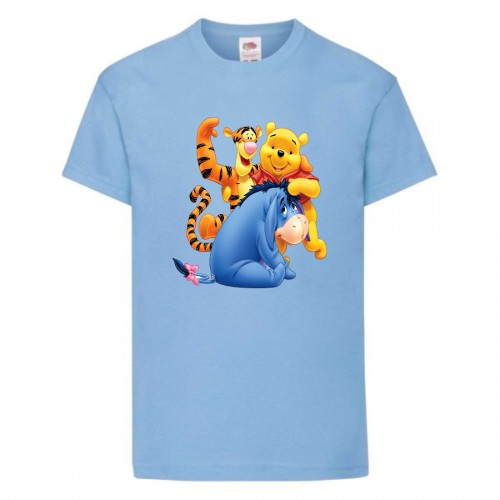 Футболка детская Винни Пух 022 (Winnie Pooh) голубая (WIP lbl 022) 164 см Футболка детская Винни Пух 022 (Winnie Pooh) голубая (WIP lbl 022) 164 см