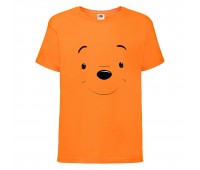 Футболка детская Винни Пух 012 (Winnie Pooh) оранжевая (WIP or 012) 104 см
