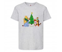Футболка детская Винни Пух 002 (Winnie Pooh) серая (WIP gr 002) 116 см Футболка детская Винни Пух 002 (Winnie Pooh) серая (WIP gr 002) 116 см