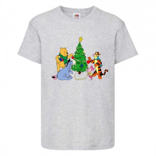 Футболка детская Винни Пух 002 (Winnie Pooh) серая (WIP gr 002) 116 см Футболка детская Винни Пух 002 (Winnie Pooh) серая (WIP gr 002) 116 см