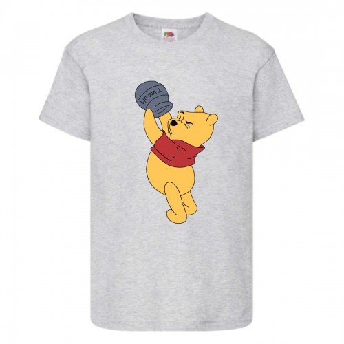 Футболка детская Винни Пух 003 (Winnie Pooh) серая (WIP gr 003) 116 см Футболка детская Винни Пух 003 (Winnie Pooh) серая (WIP gr 003) 116 см