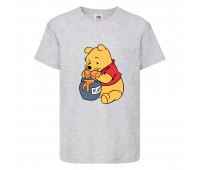 Футболка детская Винни Пух 004 (Winnie Pooh) серая (WIP gr 004) 116 см Футболка детская Винни Пух 004 (Winnie Pooh) серая (WIP gr 004) 116 см