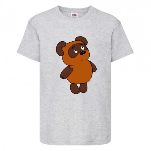 Футболка детская Винни Пух 009 (Winnie Pooh) серая (WIP gr 009) 116 см Футболка детская Винни Пух 009 (Winnie Pooh) серая (WIP gr 009) 116 см