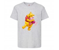 Футболка детская Винни Пух 011 (Winnie Pooh) серая (WIP gr 011) 104 см Футболка детская Винни Пух 011 (Winnie Pooh) серая (WIP gr 011) 104 см