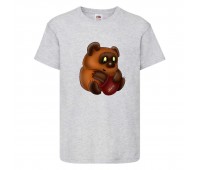 Футболка детская Винни Пух 013 (Winnie Pooh) серая (WIP gr 013) 164 см Футболка детская Винни Пух 013 (Winnie Pooh) серая (WIP gr 013) 164 см