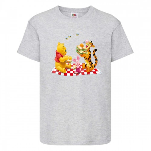 Футболка детская Винни Пух 017 (Winnie Pooh) серая (WIP gr 017) 116 см Футболка детская Винни Пух 017 (Winnie Pooh) серая (WIP gr 017) 116 см