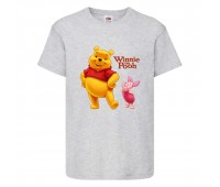 Футболка детская Винни Пух 019 (Winnie Pooh) серая (WIP gr 019) 116 см Футболка детская Винни Пух 019 (Winnie Pooh) серая (WIP gr 019) 116 см